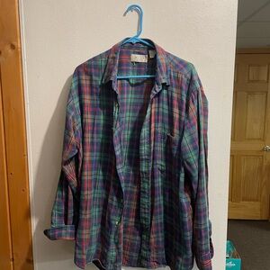 Vintage Sears Plaid Shirt